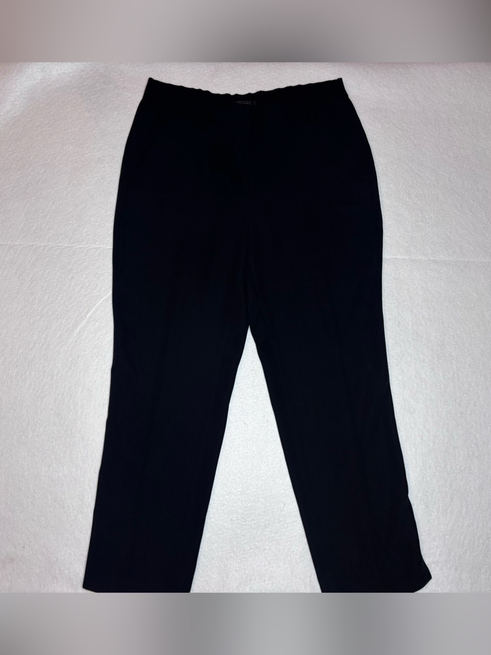 J. Crew Pull On Easy Pants Black Womans Size 4